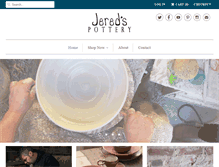 Tablet Screenshot of jeredspottery.com